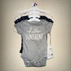 3 Pack NB Onesies